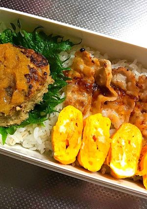のっけ弁！旦那弁当1-レシピのメイン写真
