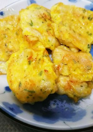 幼児食☆とりむね肉のピカタ-レシピのメイン写真