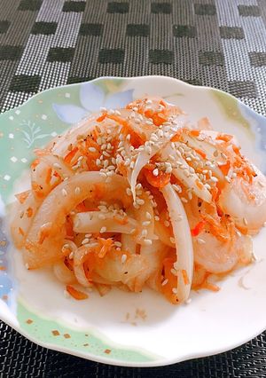 玉ねぎ＆桜エビだけ♬バターしょうゆ炒め-レシピのメイン写真