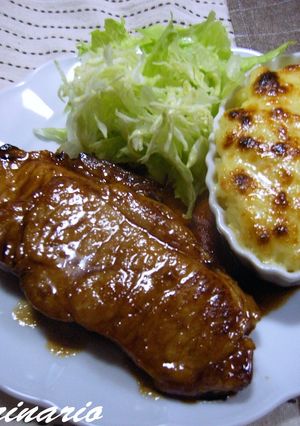 ✿豚の照り焼き✿-レシピのメイン写真