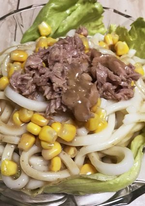 簡単！さっとできる冷やしサラダうどん-レシピのメイン写真