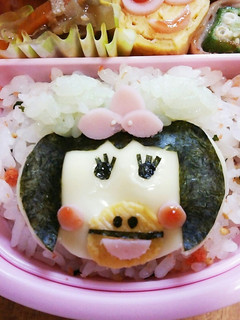 今日のキャラ弁7/18(ももかっぱちゃん-レシピのメイン写真