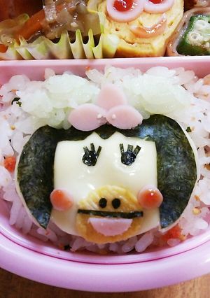 今日のキャラ弁7/18(ももかっぱちゃん-レシピのメイン写真