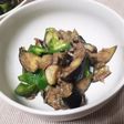 茄子のツナ味噌炒め