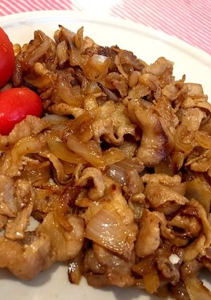 豚バラと玉ねぎのマヨポン炒め-レシピのメイン写真