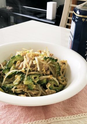 八方だしで☆ゴーヤと豚バラの炒めもの-レシピのメイン写真