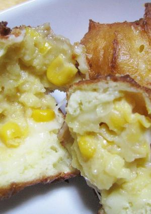キャンベルdeクリームコロッケパン-レシピのメイン写真