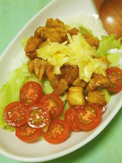 鶏肉のタコライス-レシピのメイン写真