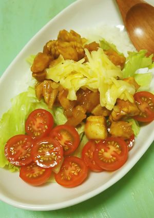鶏肉のタコライス-レシピのメイン写真