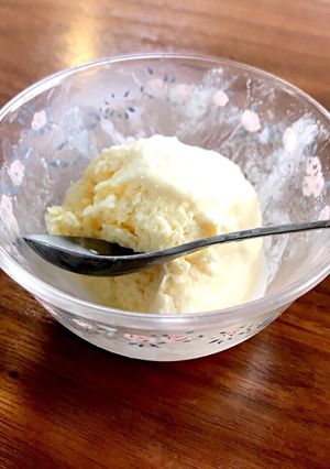 簡単バニラなし アイスクリーム-レシピのメイン写真