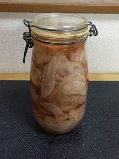 新生姜の甘酢漬け(辛口)-レシピのメイン写真