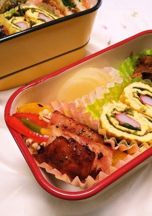 カラフルベーコン巻き【レモンペッパー】-レシピのメイン写真