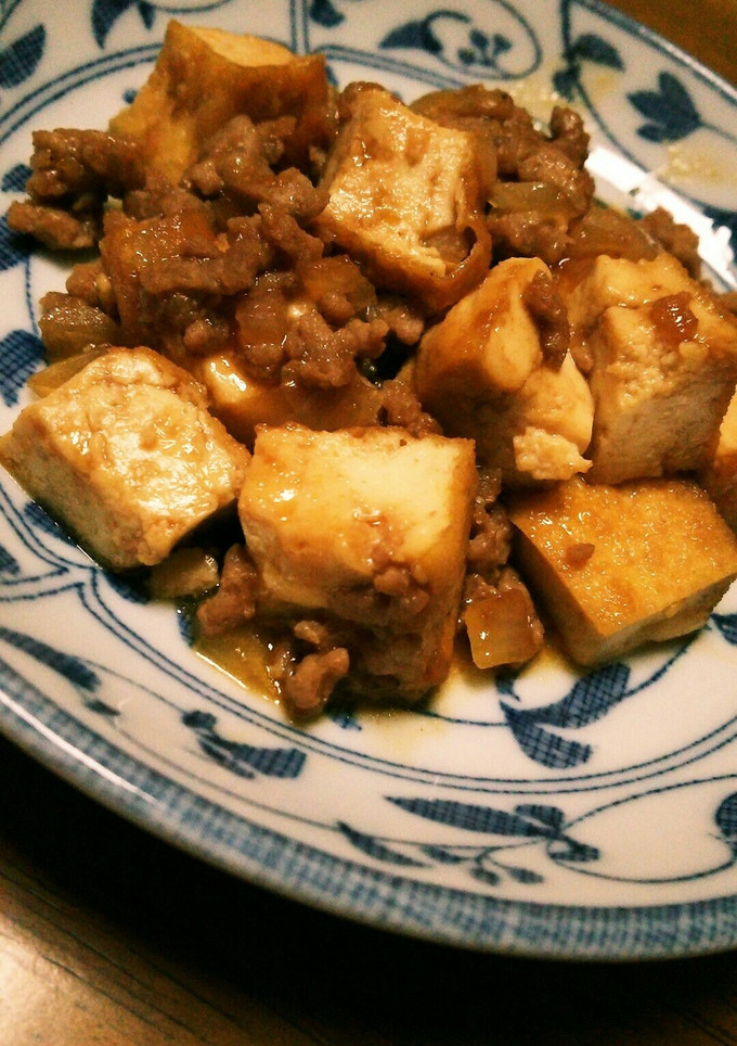 簡単♪厚揚げで麻婆豆腐風-レシピのメイン写真
