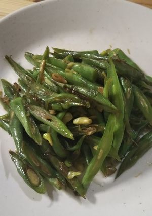 いんげんのごま油炒め-レシピのメイン写真