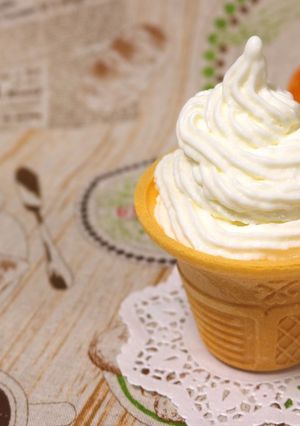 手作りが美味しい!簡単ソフトクリーム♪-レシピのメイン写真