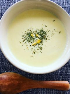 夏が旬!とうもろこしの冷製スープ-レシピのメイン写真
