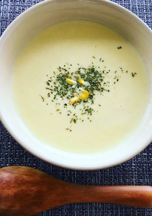 夏が旬!とうもろこしの冷製スープ-レシピのメイン写真