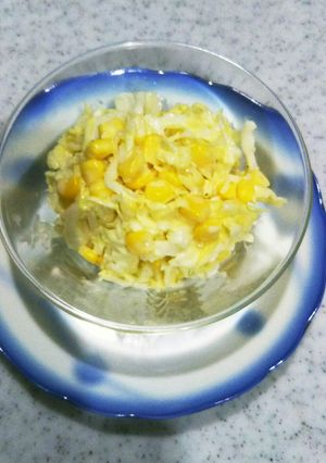 スイートコーンたっぷりのコールスロー-レシピのメイン写真