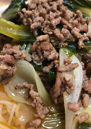 担々麺風ピリ辛にゅうめん-レシピのメイン写真