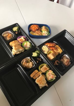 2018/07/18夕食弁当-レシピのメイン写真