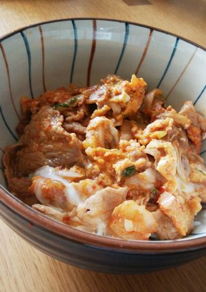 3分で出来る♫簡単すぎる豚キムチ丼♡-レシピのメイン写真