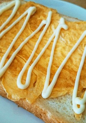 簡単朝ごはん フライパンだけでたまごパン-レシピのメイン写真