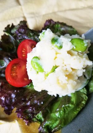 簡単!!枝豆とチーズのポテトサラダ!-レシピのメイン写真
