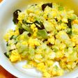 えんどう豆とパクチーの洋風ポテトサラダ