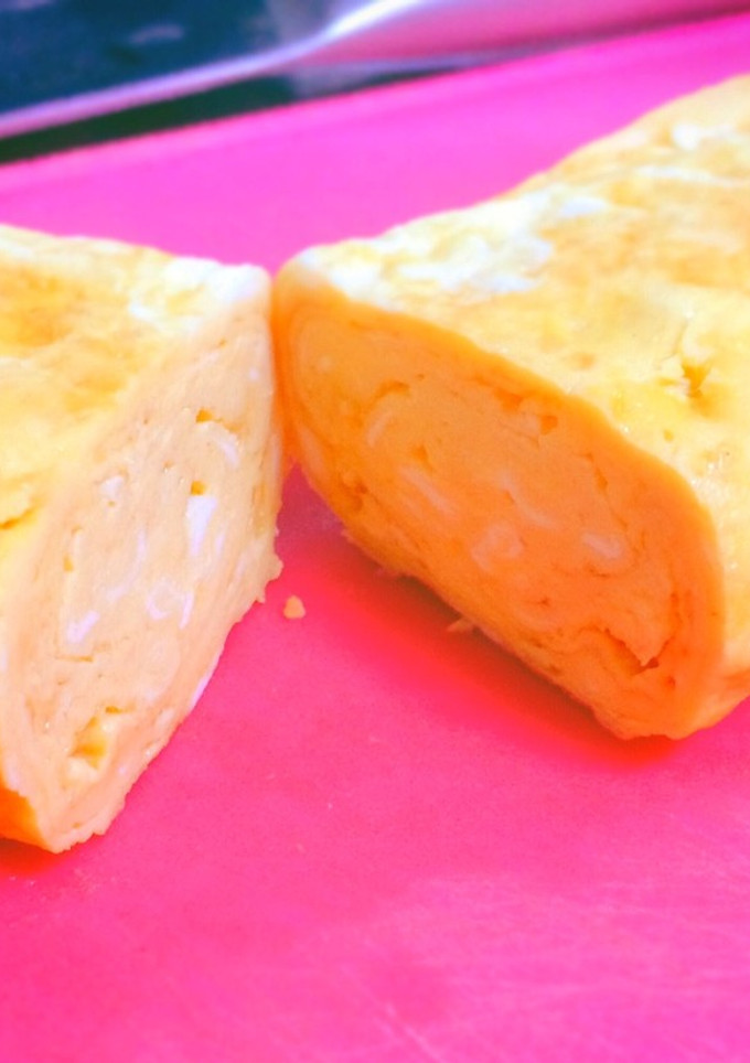 だしの素で簡単☆ふんわ～り厚焼き玉子-レシピのメイン写真