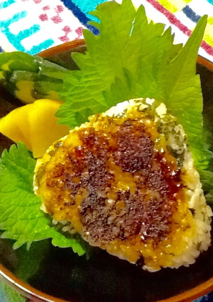 李錦記オイスターソースの焼きおむすび-レシピのメイン写真