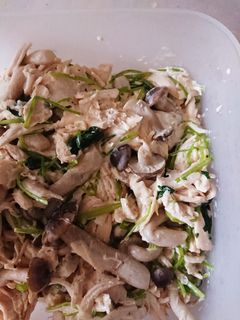 ささみとしめじの和え物-レシピのメイン写真