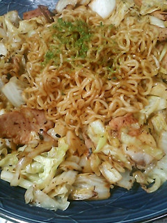 残り野菜と豆鼓醤で、簡単焼きそば、すぐ-レシピのメイン写真