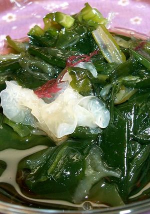 乾燥海草サラダでなんちゃってもずく-レシピのメイン写真