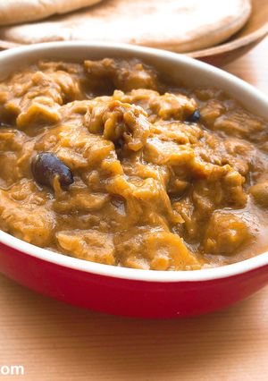レンジのみ！アーモンドミルクと豆のカレー-レシピのメイン写真
