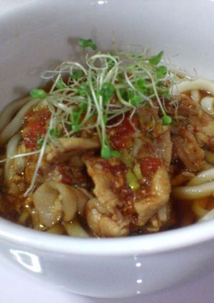 中華風肉うどん-レシピのメイン写真