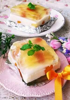 ステンドグラス♥ボーダーフルーツテリーヌ-レシピのメイン写真