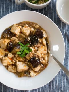 麻婆なす豆腐**-レシピのメイン写真