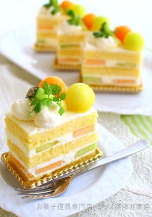 メロンショートケーキ-レシピのメイン写真