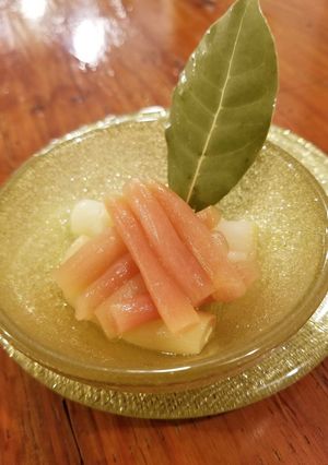 【野菜ソムリエ】ずいきのピクルス-レシピのメイン写真