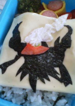 キャラ弁・ポケモン☆ダークライ-レシピのメイン写真