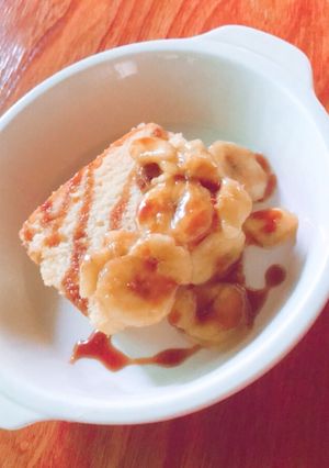 ~厚切りバターケーキのキャラメル仕立て~-レシピのメイン写真