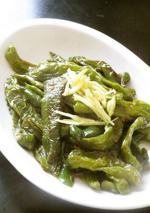 ご飯の友☆ししとうとピーマンの揚げ味噌煮-レシピのメイン写真