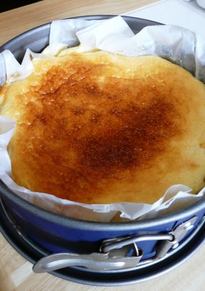 ミキサーだけで作る超濃厚チーズケーキ-レシピのメイン写真