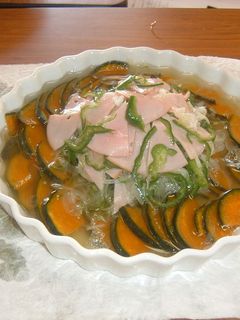 ゴマ香る!金の南瓜サラダ★★-レシピのメイン写真