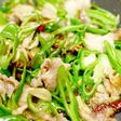 本格四川料理!青・赤唐辛子の豚バラ炒め