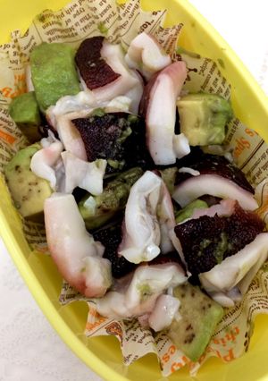 たことアボカドの塩レモン-レシピのメイン写真