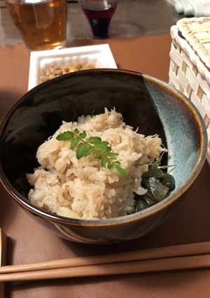 オイスターソースで！帆立の炊き込みご飯-レシピのメイン写真