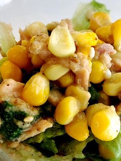 オクラとコーンのツナマヨサラダ-レシピのメイン写真