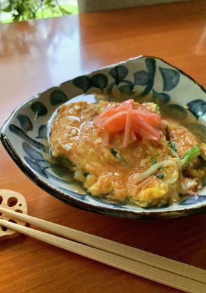 かにニラ玉のあんかけ-レシピのメイン写真