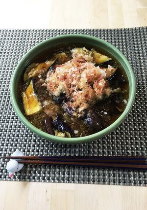 夏にピッタリ！簡単ナスの焼き揚げ浸し。-レシピのメイン写真